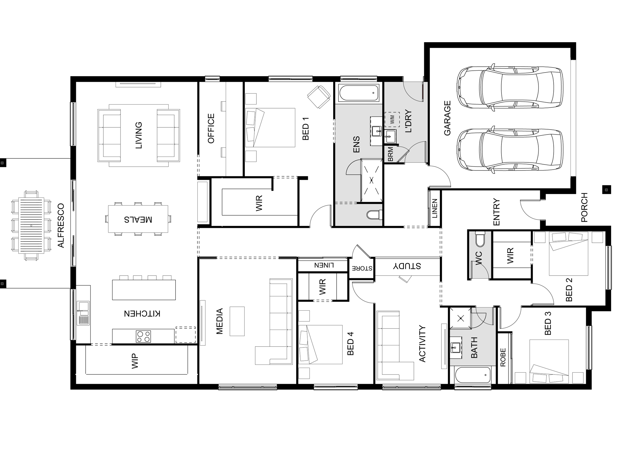 Banksia Beach – L33473186 Floor Plan