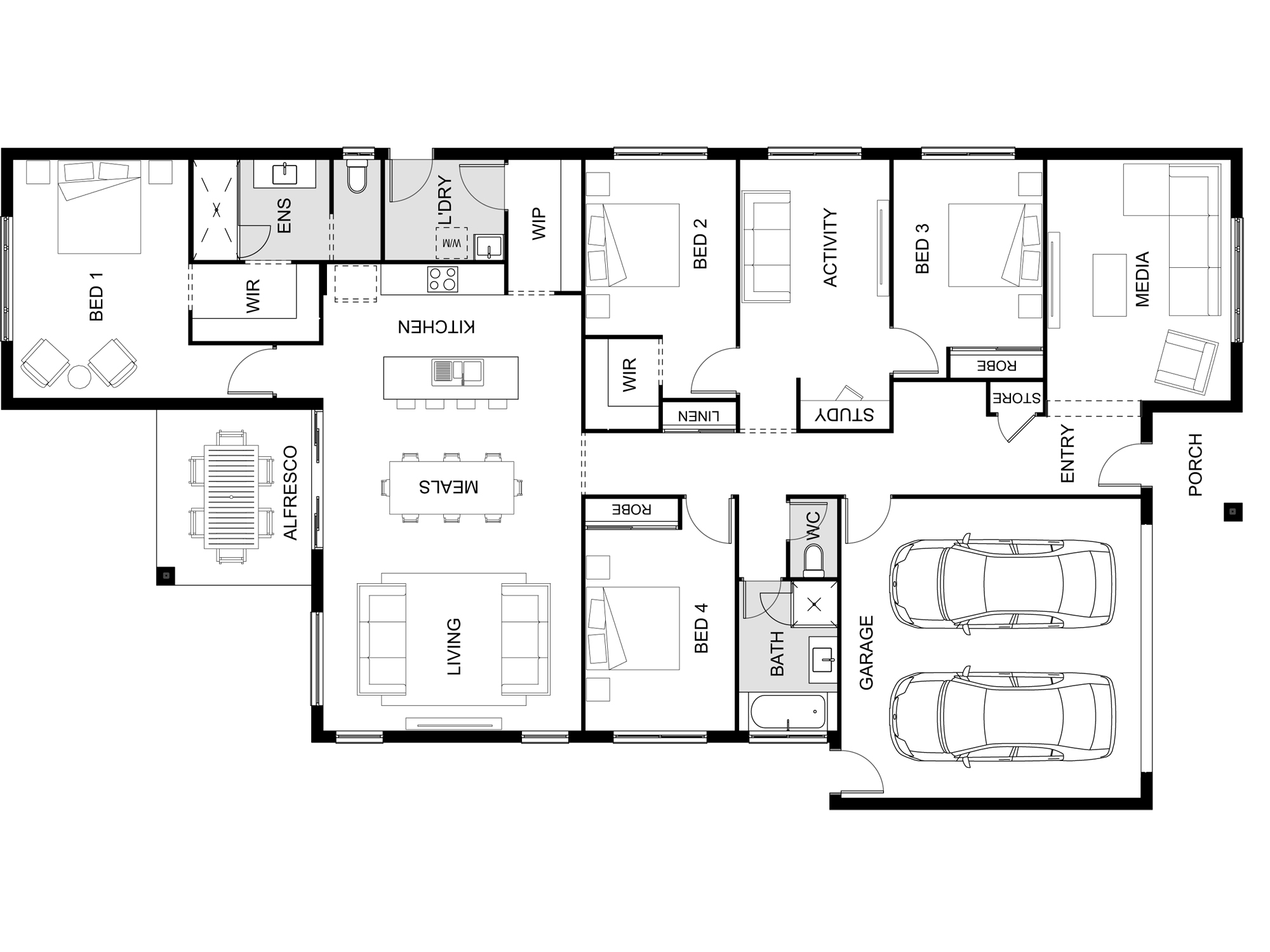 Banksia Beach – L33477698 Floor Plan